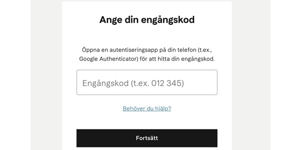 Tvåstegsverifiering ökar säkerheten för dina konton online.